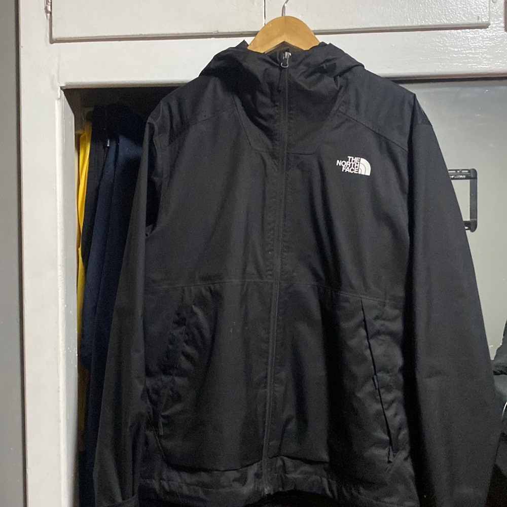 North face Rain jacket size L